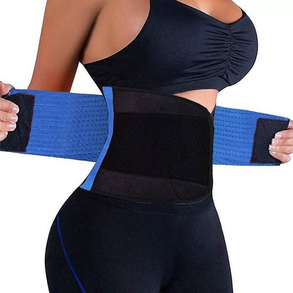 Quomodo potest Waist Trimmers Wrap Sudor Sauna Slim Venter Cingulum Auxilium perficis a Toned Waist?